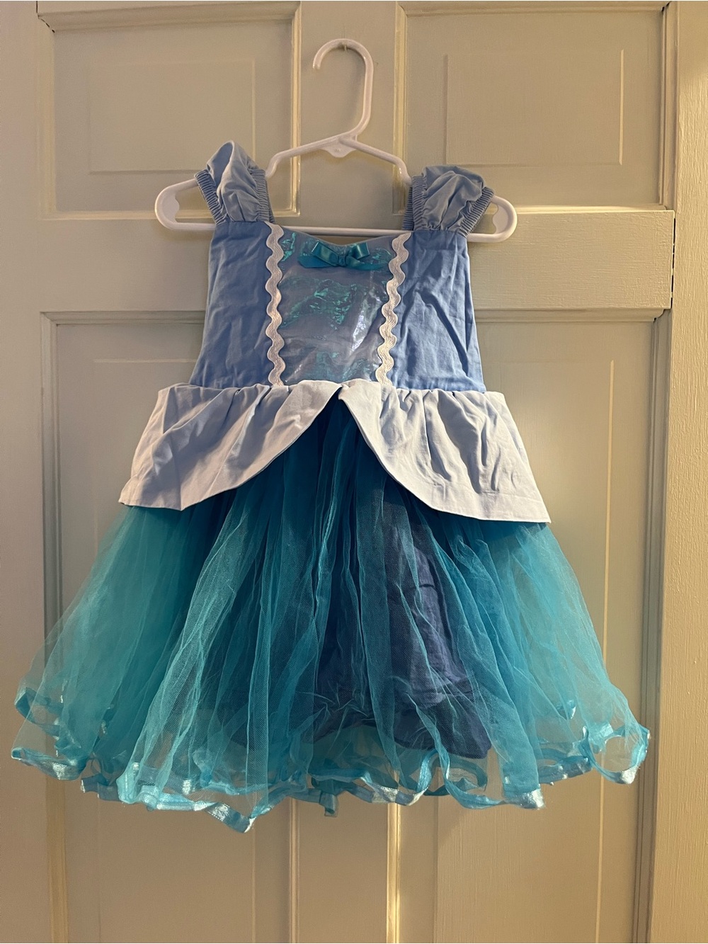Blue Princess Tulle Dress for Kids